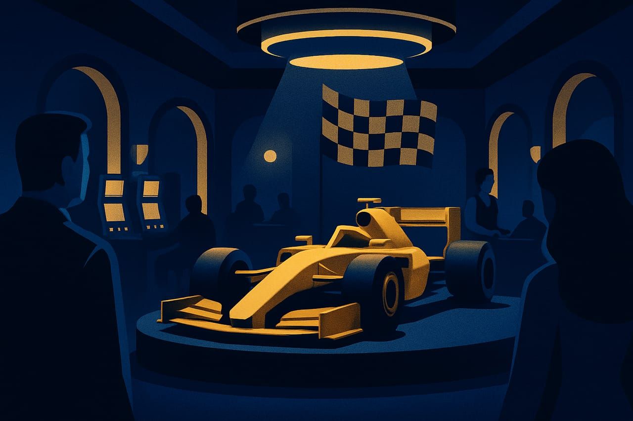 Het Zandvoort-weekend brengt racethema's terug in de casinolobby