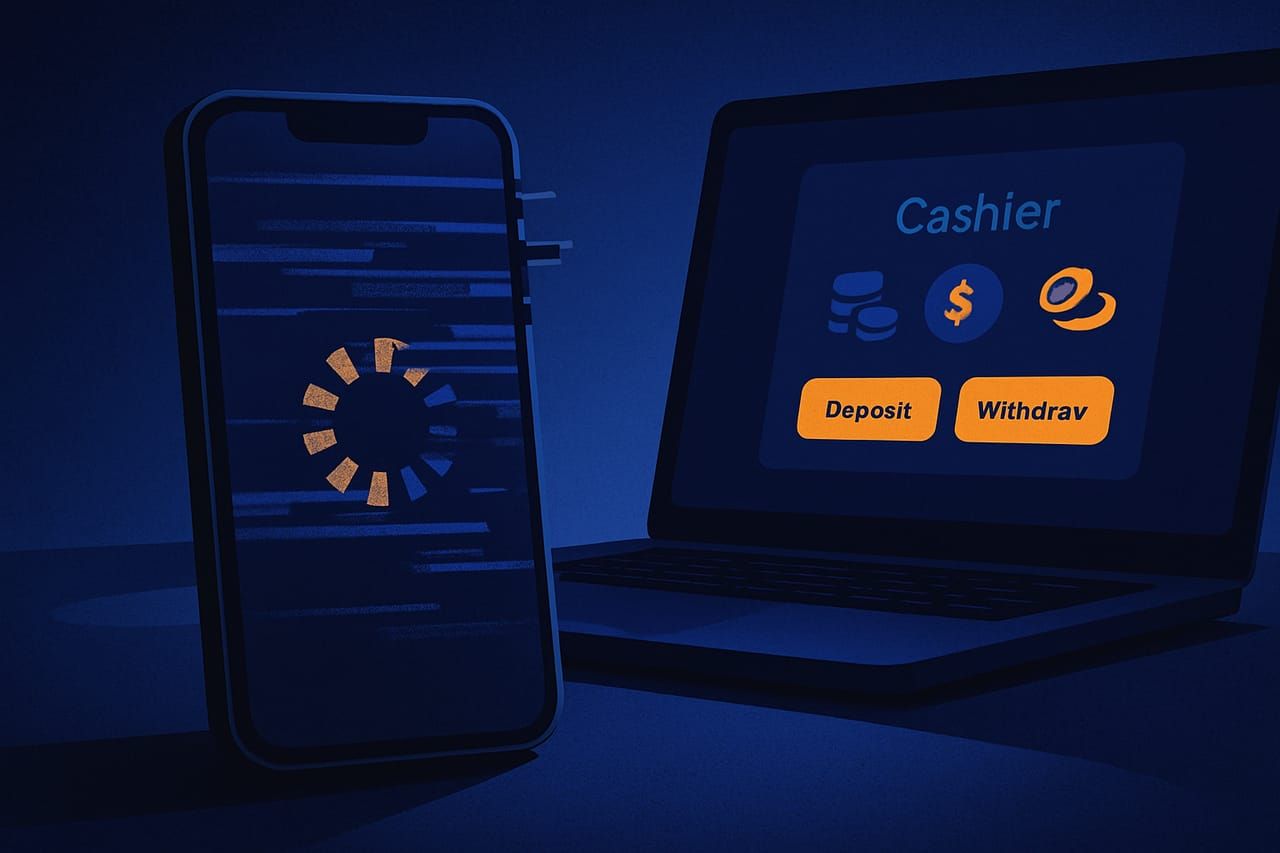 When your banking app stalls, your casino deposit doesn't have to